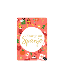 Cadeaukaart  : Kaartje uit Spanje