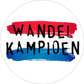 Sticker: Wandelkampioen