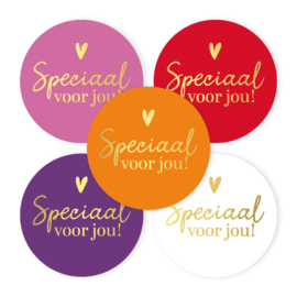 Stickerset: Speciaal voor jou! (5 varianten)
