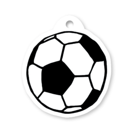 Cadeaulabel: Voetbal