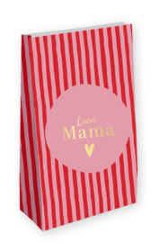 Kraft papieren zak M: Lieve Mama