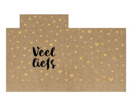 Stevig cadeauzakje:  Veel liefs