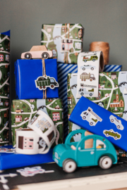 Cadeaupapier: My Little Village (2m bij 70cm)