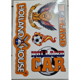 Raamstickers Holland (4 vellen)