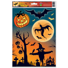 Raamstickers: Halloween 1