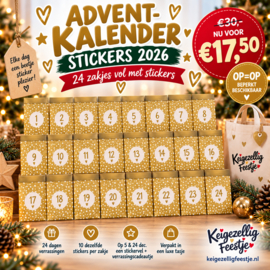 ADVENT-KALENDER: STICKERS 2026