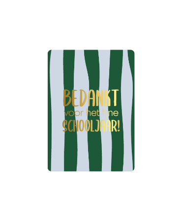 Juf / Meester / Einde schooljaar