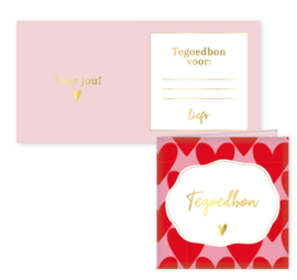 Tegoedbon: Hartjes XL
