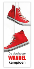 Cadeaulabel: De vierdaagse wandelkampioen