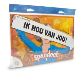 Spandoek: Ik hou van jou!