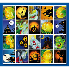 Stickervel: Halloween