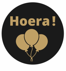 Sticker: Hoera!