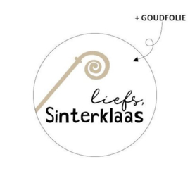 Sticker: Liefs Sinterklaas
