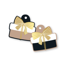 Cadeaulabel: Cadeautje (dubbelzijdig)