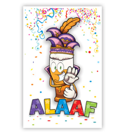 Wenskaart: Alaaf (biertje)
