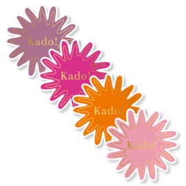 Stickerset: Kado! (4 varianten)