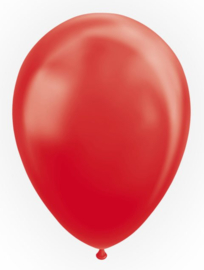 Metallic red ballonnen