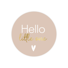 Sticker: Hello little one