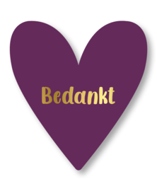 Bedankt