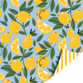 Cadeaupapier: Lemons (2m bij 70cm)