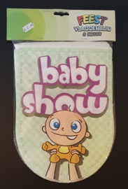 Vlaggenlijn babyshow