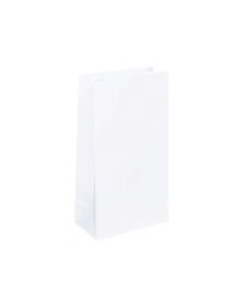 Kraft papieren zak S: Wit