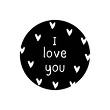 Sticker: I love you