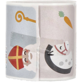 Naamstickers: Welkom Sint & Pieten