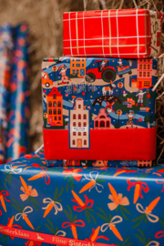 Stickerset: Sint & Piet huisjes (3 varianten)