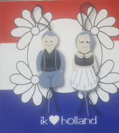 Sticker: Ik ❤️ holland