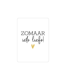 Cadeaukaart A7: Zomaar iets liefs + hart