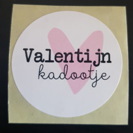 Sticker: Valentijn kadootje