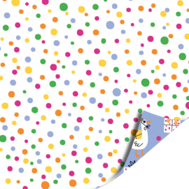 Cadeaupapier: Party time (1 meter)