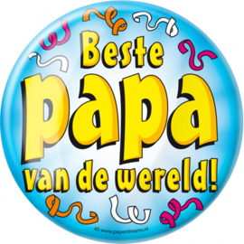 Paper Dreams Beste papa van de wereld! button