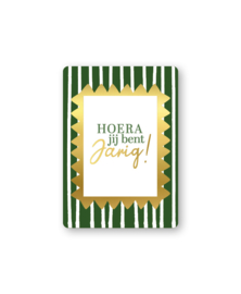 Cadeaukaart A7: Hoera jij bent jarig!