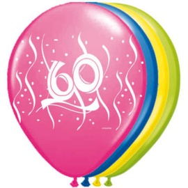Feestballonnen 60 jaar