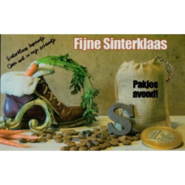 Wenskaart: Fijne Sinterklaas