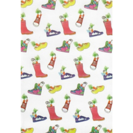 Wenskaart: Schoen zetten