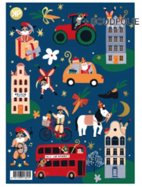 Stickervellen Sinterklaas
