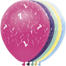 Feestballonnen 7 jaar