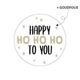 Stickers: Happy HO HO HO to you