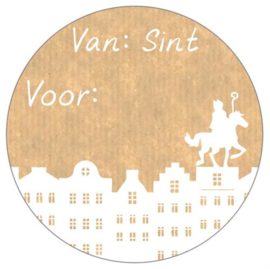 Sticker:  Van: Sint