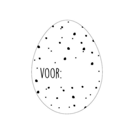 Sticker: Voor...