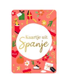Ansichtkaart  : Kaartje uit Spanje