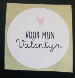 Sticker: Voor mijn Valentijn
