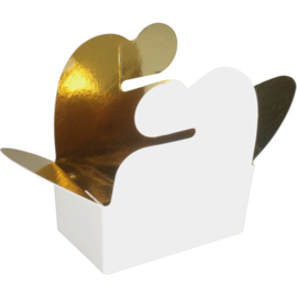 Bonbon / snoepdoosje mini: Wit