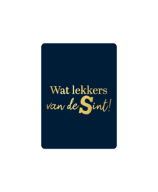 Cadeaukaart  : Wat lekkers van de Sint