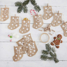 Advent slinger jute