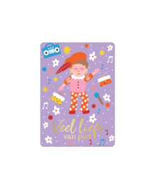 Cadeaukaart  : Veel liefs van Piet