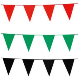 Vlaggenlijnen set:  Rood - Groen - Zwart (nec)